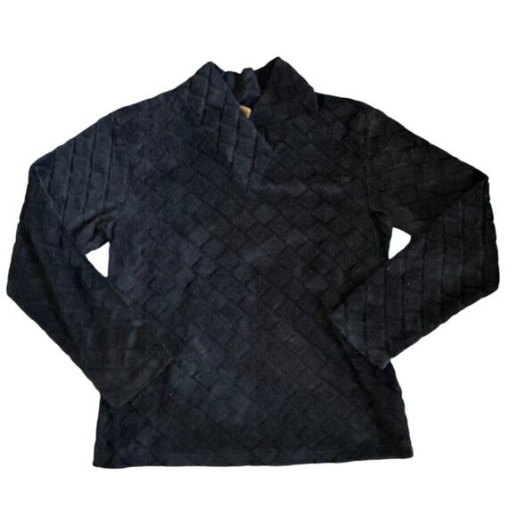Women’s Wooly Bully Black Long Sleeve Pullover Sweater Size Small - Picture 1 of 4